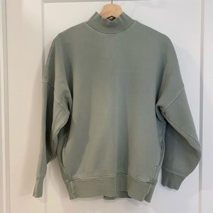 Aritzia Tna Mock Sweatshirt 1